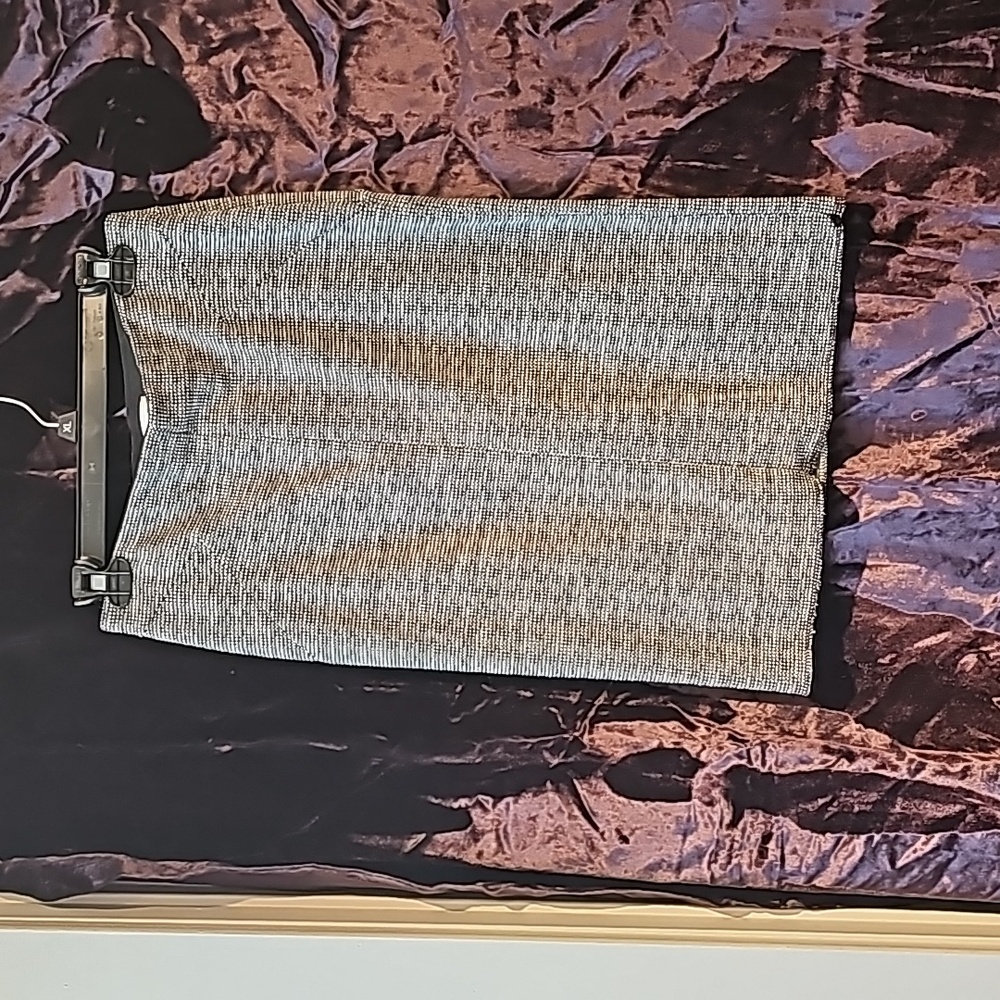 Elle Womens Pencil Skirt Size Small Color Blk w/White